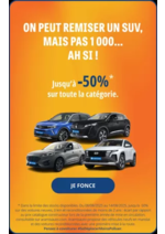 Prospectus Aramis : On peut remiser un suv, mais pas 1000... ah si !