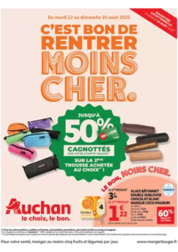 Prospectus Auchan LONGUENESSE : C'est bon de rentrer moins cher