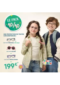 Prospectus Les opticiens mutualistes PARIS : LE PACK 10/10
