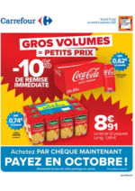 Prospectus Carrefour : GROS VOLUMES = PETITS PRIX