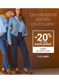 Prospectus Damart ROUBAIX : Pantalons, pantacourts, shorts