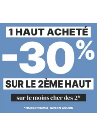 Prospectus Bonobo Clermont Ferrand : -30% sur le 2ème haut