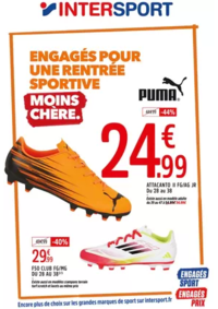Prospectus Intersport FLERS EN ESCREBIEUX : Engagés pour une rentrée sportive