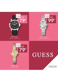 Prospectus Trésor Bijoux LE CHESNAY : Guess Offers