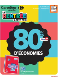 Prospectus Carrefour Drive DRANCY : 80 % D'ÉCONOMIES
