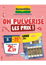 Prospectus Bureau Vallée : On pulvérise les prix