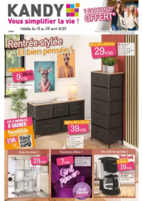Prospectus KANDY Orchies : Rentrée stylée et bien pensée !