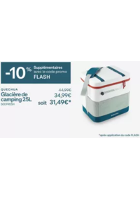 Prospectus DECATHLON Gennevilliers : -10% avec le code FLASH