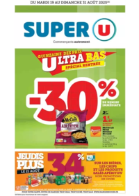 Prospectus Super U ST MARTIN DE CRAU : Quinzaine Commerçante