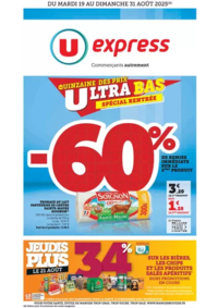Prospectus U Express Chateauneuf Les Martigues : Quinzaine Commerçante