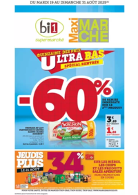 Prospectus Maximarché Amancey : QUINZAINE DES PRIX ULTRA BAS