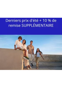 Prospectus Geox VALENCIENNES : Derniers prix d'été + 10 % de remise SUPPLÉMENTAIRE