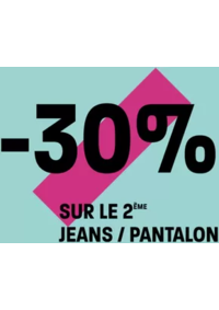 Prospectus Scottage MONTCEAU LES MINES : -30% sur le 2ème Femme et Homme