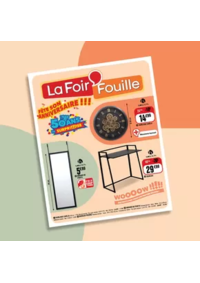 Prospectus La Foir'Fouille MANOSQUE : La rentrée, on ne peut pas l’esquiver… mais on peut quand même la rendre un peu plus douce.