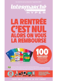 Prospectus Intermarché Hyper NIORT : TF SEPTEMBRE 1 + CAHIER REGION