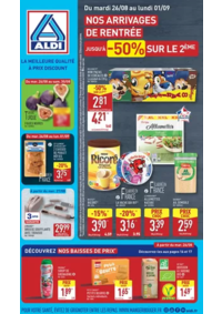 Prospectus Aldi St-Aunès : Nos arrivages de rentrée