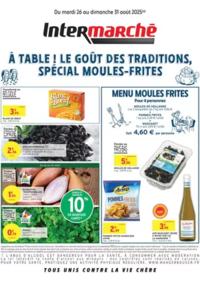 Prospectus Intermarché Super Delle : S35 - R2 - MOULES FRITES