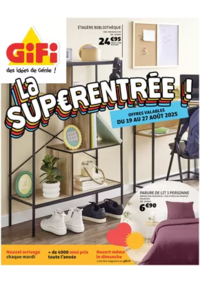 Prospectus Gifi GOUSSAINVILLE : La superentrée !