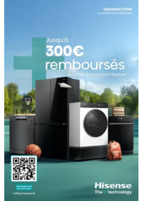 Prospectus Boulanger Niort : OFFRE Hisense : jusqu'à 300€ remboursés !