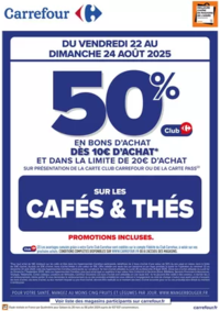 Prospectus Carrefour city PARIS 42 avenue de la Motte Picquet : OPERATION BONS D’ACHAT