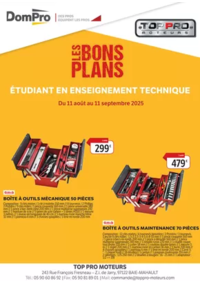 Prospectus Dompro ST GEORGES DES COTEAUX : Bons Plans