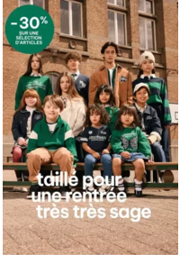 Prospectus Gemo ST JEAN DE MAURIENNE ZC LE PARQUET : Tenues rentrée des classes fille : vêtements, chaussures et accessoires