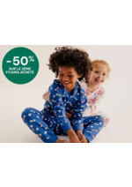 Promos et remises  : Le 2ème pyjama à -50%