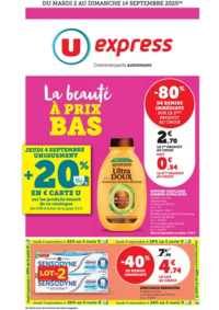 Prospectus U Express : Spécial Beauté