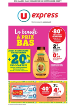 Prospectus U Express : Spécial Beauté