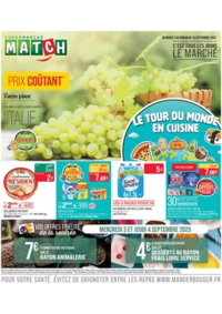 Prospectus Supermarchés Match Wissembourg Pépinière : C'EST TOUS LES JOURS LE MARCHÉ