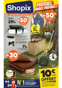 Prospectus Shopix APPOIGNY : PROTÉGEZ, RANGEZ, PRÉPAREZ !