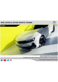 Prospectus Distributeur OPEL GARAGE GUITARD BROMMAT : Opel Astra et Astra Sports Tourer