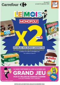 Prospectus Carrefour CUSSET : LE MOIS MONOPOLY !