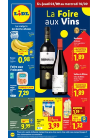Prospectus Lidl LA FERTE GAUCHER : Découvrez une sélection de vins uniques et de qualités à prix Lidl pour sublimer vos repas