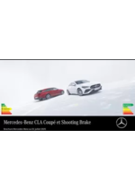 Prospectus Mercedes Benz : Mercedes-Benz CLA Coupé et Shooting Brake