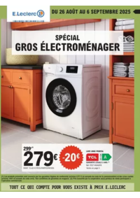 Prospectus E.Leclerc MIMIZAN : SÉLECTION GROS ELECTROMÉNAGERS