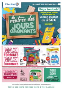 Prospectus E.Leclerc NEUFCHATEL EN BRAY : DEPENSER MOINS 18 GV - MIXTE