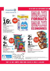 Prospectus E.Leclerc SAINT NICOLAS DE REDON : DEPENSER MOINS 18 GV - MIXTE