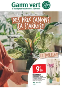 Prospectus Gamm vert CALLIAN : DES PRIX CANONS ÇA S'ARROSE
