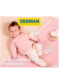 Prospectus Zeeman Roncq : Ils grandissent vite. Profitez-en.