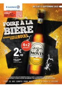 Prospectus E.Leclerc MUILLE VILLETTE : Foire à la bière op région