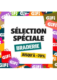 Prospectus Gifi BEAUVAIS : Petite sélection d'articles spéciale braderie ! Jusqu'à -70%