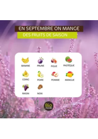 Prospectus Biomonde Crest : Septembre fruits & legumes