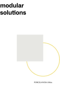 Prospectus Porcelanosa BESANCON : Modular solutions