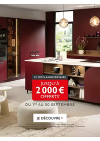Prospectus Cuisines Schmidt MABLY : Jusqu'à 2000€* offerts
