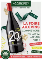 Prospectus La Vignery : La foire aux vins