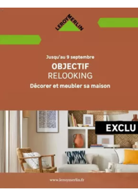 Prospectus Leroy Merlin Mulsanne : OBJECTIF RELOOKING