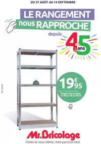 Prospectus Mr Bricolage QUERQUEVILLE : LE RANGEMENT nous RAPPROCHE depuis 45 ans