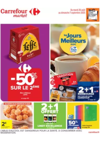 Prospectus Carrefour Drive SAINT POURCAIN SUR SIOULE : LES JOURS MEILLEURS AVEC LES PRODUITS CARREFOUR !