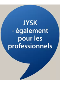 Prospectus Jysk DECHY : Offres exceptionnelles
